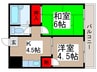 サンファスト清瀬 2Kの間取り