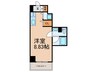 ＶＩＡ　ＬＡＴＴＥＡ　志村 1Rの間取り