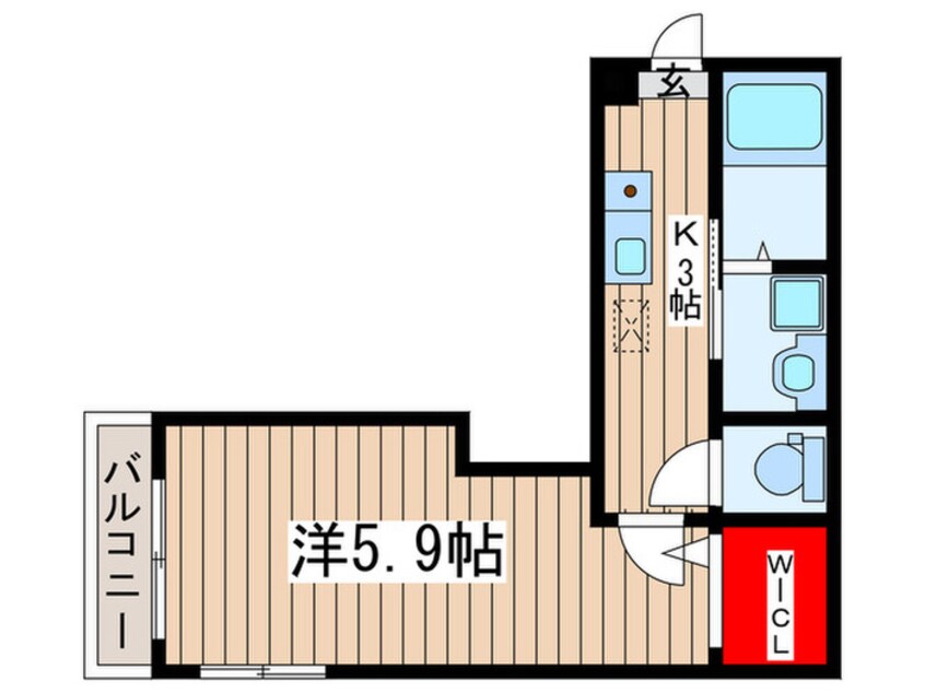 間取図 メゾン・フルール