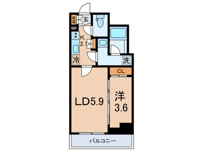 間取図 プラート宮坂