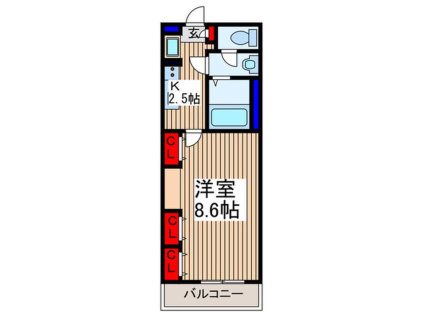 間取図 Alba中浦和