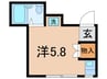 西池ガ－デンハイツ 1Rの間取り