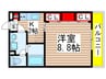 リブリ・ロココ 1Kの間取り