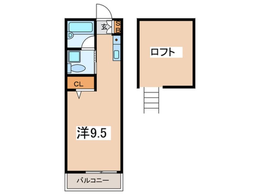 間取図 アルテ横濱白楽