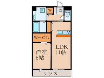 間取図 ロイジェント井荻C棟