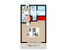 BestStage戸田 1Kの間取り