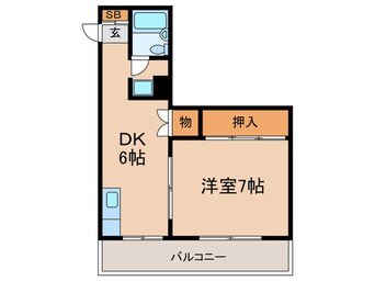 間取図 カーサグランデ