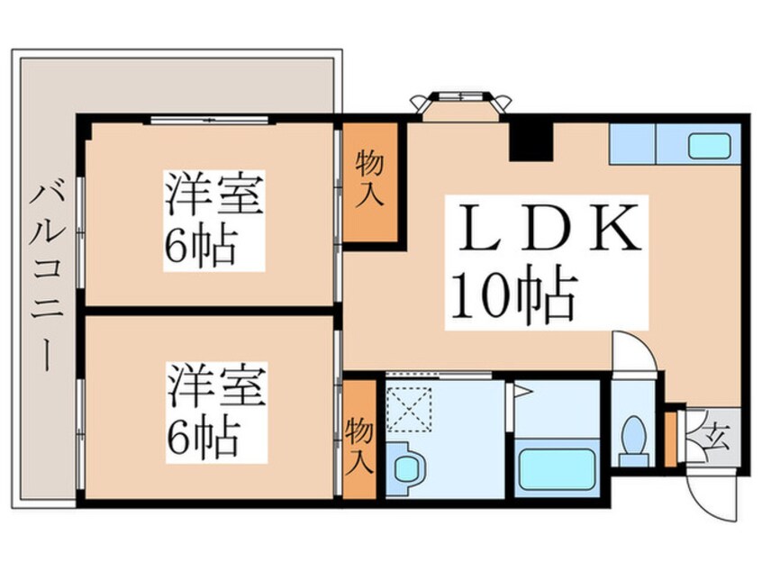 間取図 正英マンション