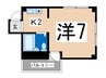 高松ビル 1Rの間取り