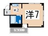高松ビル 1Rの間取り