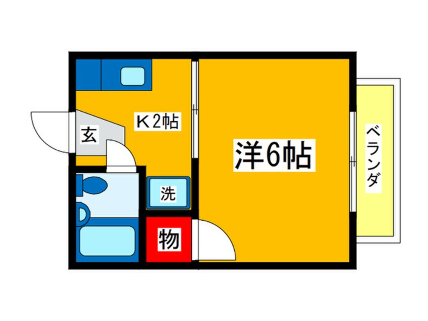 間取図 メゾンブランシェ