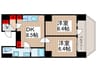 プレシャスラシクラス浅草 2DKの間取り