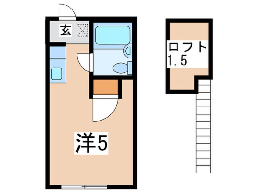 間取図 ハイツ古沢