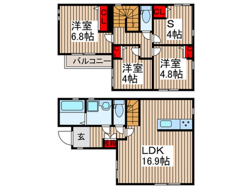 間取図 Ｋｏｌｅｔ吉野原#０３