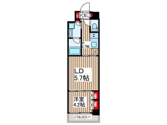 間取図 フロンティアレジデンス錦糸公園