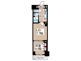 間取図 フロンティアレジデンス錦糸公園