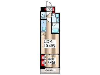 間取図 フロンティアレジデンス錦糸公園