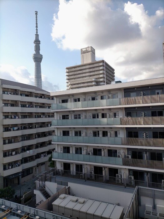 室内からの展望 フロンティアレジデンス錦糸公園