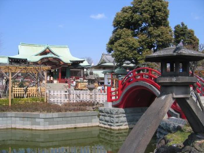 亀戸天神社(公園)まで350m フロンティアレジデンス錦糸公園