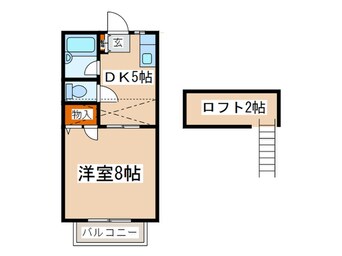 間取図 プリヴェ　Ｍ