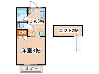 間取図 プリヴェ　Ｍ