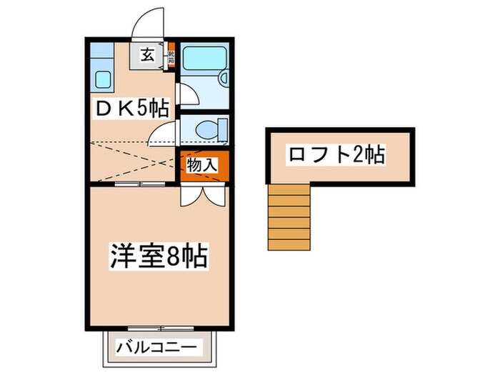間取り図 プリヴェ　Ｍ