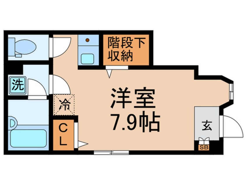 間取図 ピースコート池袋