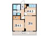 サンモール相模 2Kの間取り