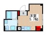 Brisa三ノ輪 1Rの間取り