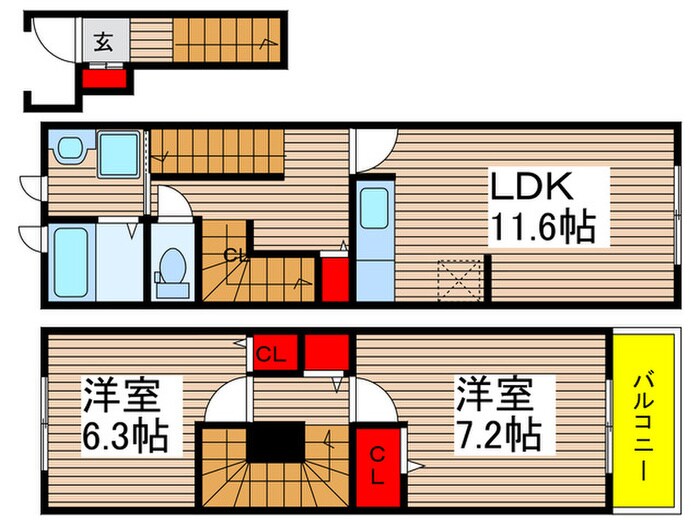 間取り図 エピナールⅠ