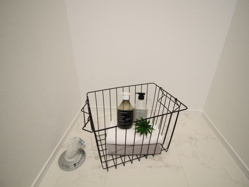 洗濯機置場 猫と住む家　La vie En Rose