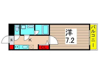 間取図 クレストコート綾瀬