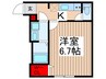 仮）足立区千住龍田町新築工事 1Kの間取り