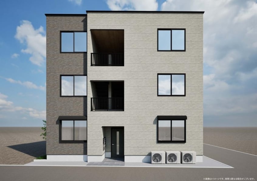 完成予想図 仮）足立区千住龍田町新築工事