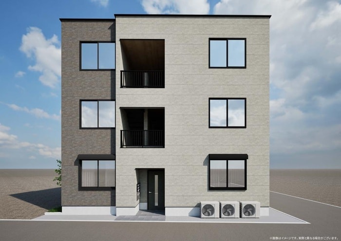 完成予想図 仮）足立区千住龍田町新築工事