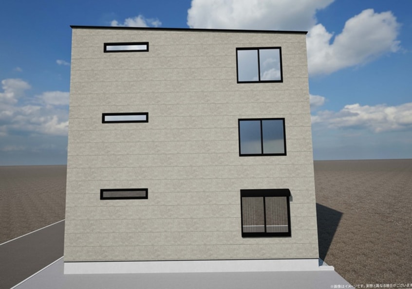 建築中 仮）足立区千住龍田町新築工事