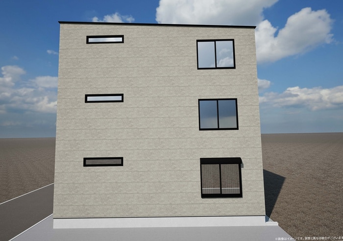 建築中 仮）足立区千住龍田町新築工事