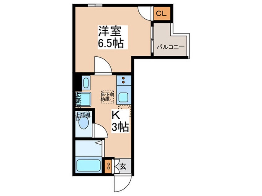 間取図 エクセラン東立石