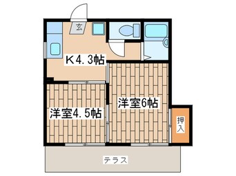 間取図 ベルヴィユー