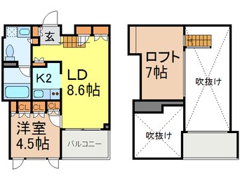 間取図 プレミアブラン代々木公園