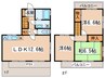 ブリージングタウン百草園Ｂ１ 3LDKの間取り