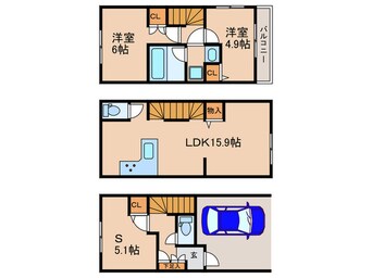 間取図 Ｋｏｌｅｔ元住吉