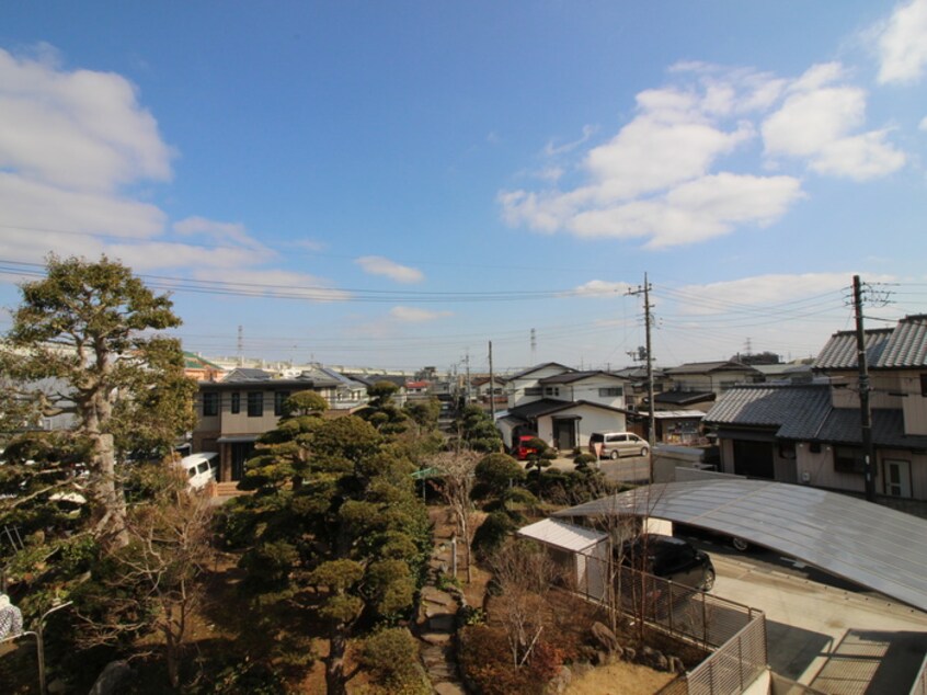 室内からの展望 ガイア小倉台２号館