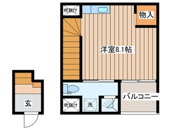 間取図 Kumukahi Terrace