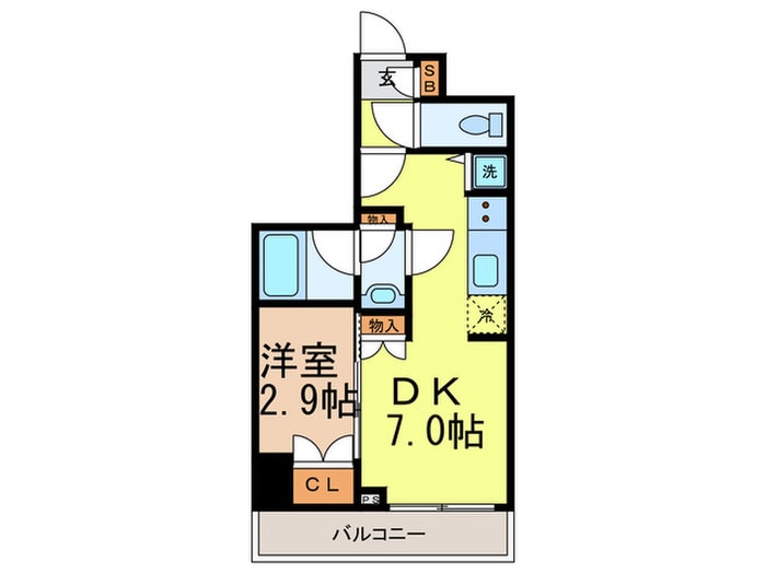 間取り図 ディームス駒込