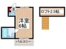 メゾン宮原第１ 1Rの間取り