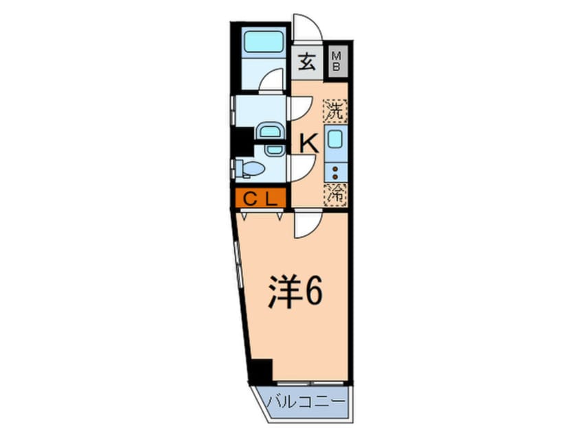間取図 レジェンドコート白山