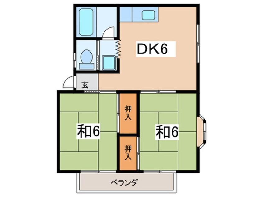 間取図 ヨーハイツ