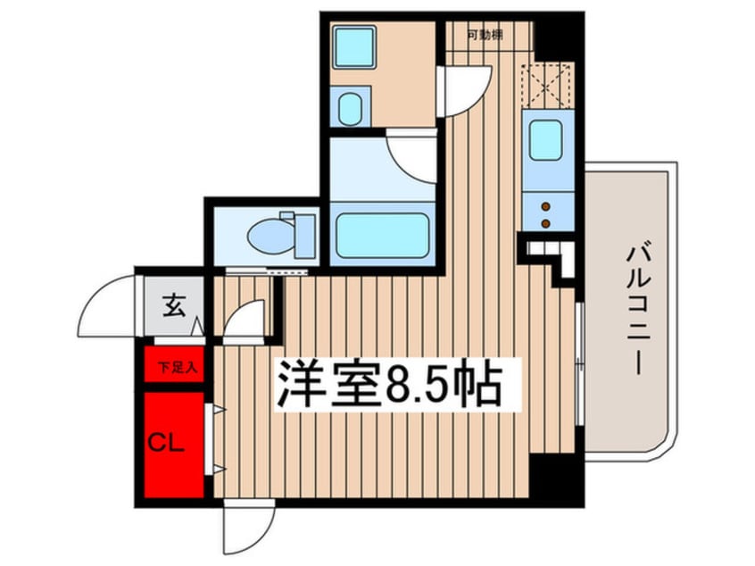 間取図 クレヴィスタ亀戸Ⅵ