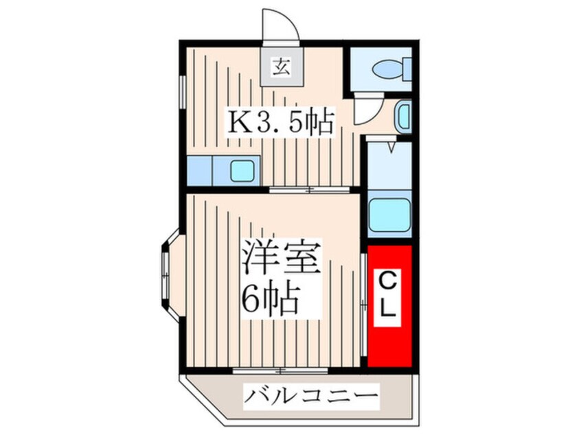 間取図 田代マンション